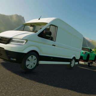 Volkswagen Crafter / MAN TGE v1.0 FS22 Mod | Farming Simulator 22 Mod