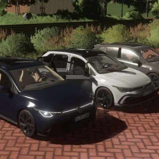 Volkswagen Golf 8 Variant v1.1 FS22 Mod | Farming Simulator 22 Mod