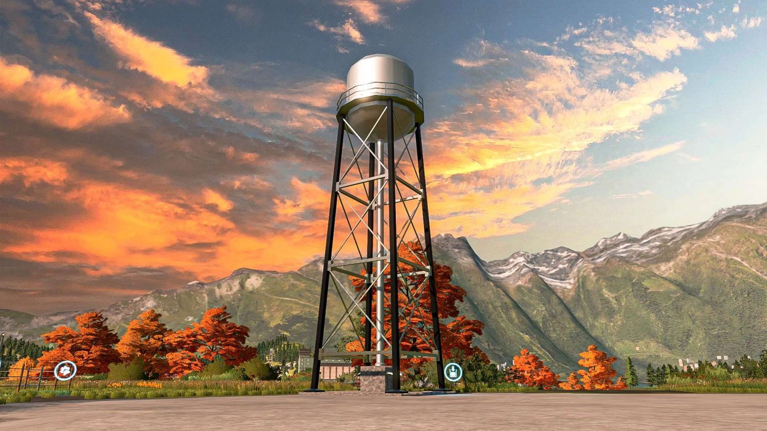 Water Tower V1.0 FS22 Mod | Farming Simulator 22 Mod