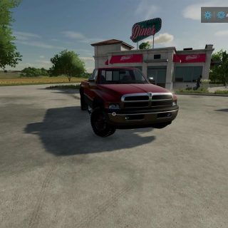 1997 Dodge Ram 1500 v1.0 FS22 Mod | Farming Simulator 22 Mod