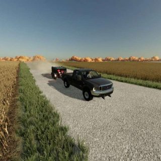 1999 F250 Regular Cab Short Bed v1.0 FS22 Mod | Farming Simulator 22 Mod