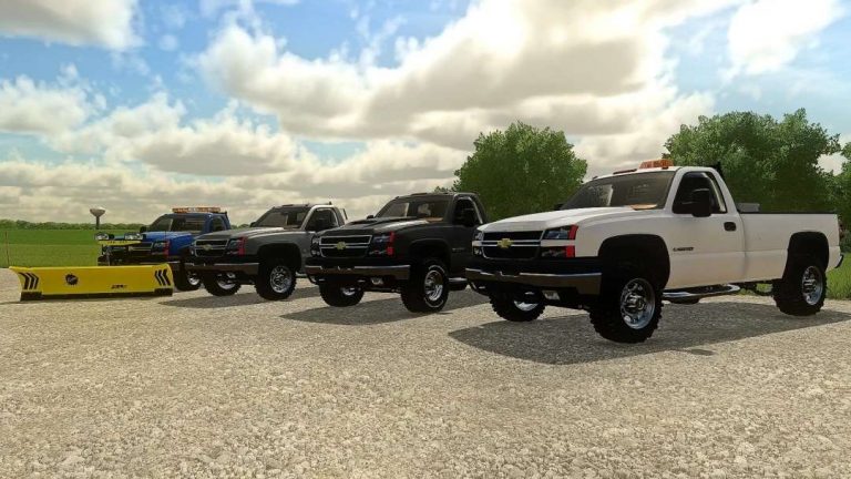 2006 Chevrolet 2500HD Single Cab v1.0 FS22 Mod | Farming Simulator 22 Mod