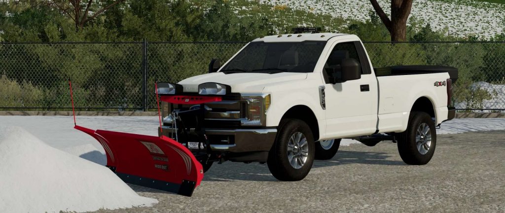 2019 Ford F-Series Single cab V1.0 FS22 Mod | Farming Simulator 22 Mod