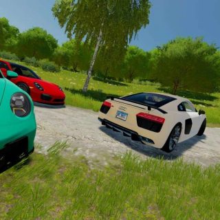 Audi R8 v2.0 FS22 Mod | Farming Simulator 22 Mod