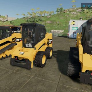 CAT 246d v1.0 FS22 Mod | Farming Simulator 22 Mod