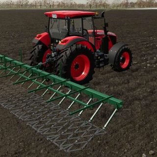 Coupling Of Toothed Harrows v1.0 FS22 Mod | Farming Simulator 22 Mod