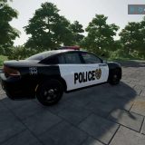 Dodge Charger SRT Police v1.0.1 FS22 Mod | Farming Simulator 22 Mod