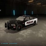 EXP22 Dodge Police Charger v1.0 FS22 Mod | Farming Simulator 22 Mod