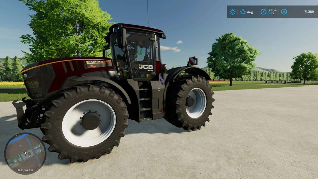 Fastrac 8330 By AgriPerformance v1.0 FS22 Mod | Farming Simulator 22 Mod