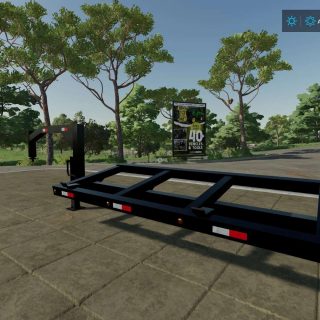 Maurer Gooseneck Header trailer v1.0 FS22 Mod | Farming Simulator 22 Mod