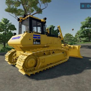 Komatsu D65PXi-18 v1.0 FS22 Mod | Farming Simulator 22 Mod