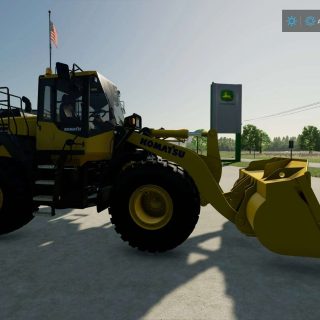 Komatsu WA380 v1.0 FS22 - Farming Simulator 22 Mod | FS22 mod