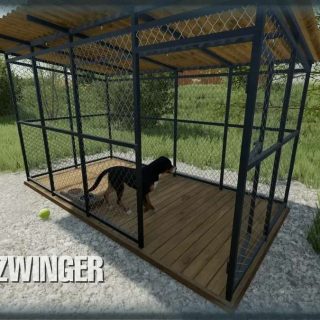 Landbauer Dog Cage v1.0.1 FS22 - Farming Simulator 22 Mod | FS22 mod