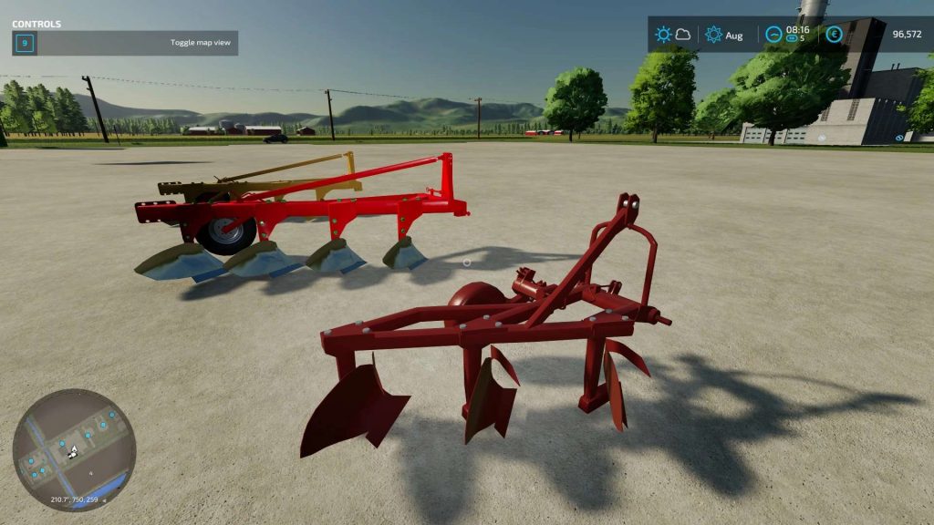 Pack plows Unia v1.0 FS22 Mod | Farming Simulator 22 Mod