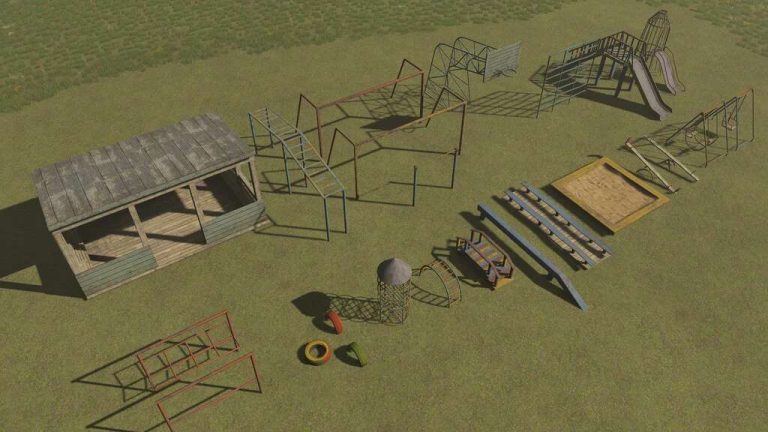 Playground Decorations Prefab V10 Fs22 Farming Simulator 22 Mod Fs22 Mod 8797