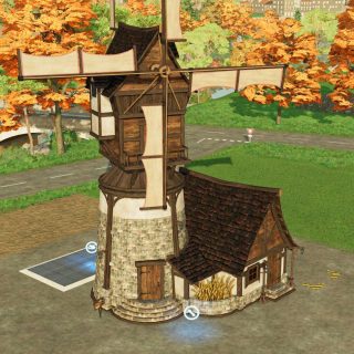 Production Windmill V1.0 FS22 Mod | Farming Simulator 22 Mod