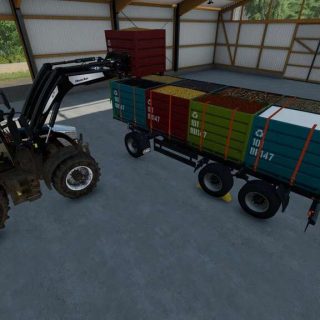 Storage Pallets v1.0 FS22 Mod | Farming Simulator 22 Mod