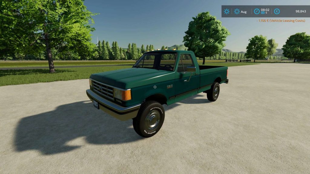 1990 Ford F350 v1.0 FS22 - Farming Simulator 22 Mod | FS22 mod