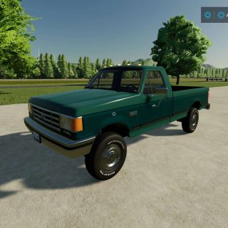 1990 Ford F350 v1.0 FS22 - Farming Simulator 22 Mod | FS22 mod