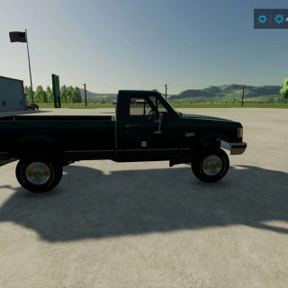 1990 Ford F350 v1.0 FS22 Mod | Farming Simulator 22 Mod