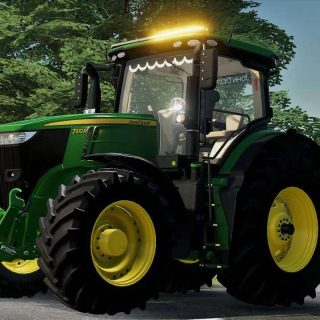 John Deere 7R Edited v1.0 FS22 Mod | Farming Simulator 22 Mod