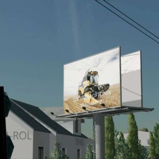 Large Billboard BETA v1.0 FS22 Mod | Farming Simulator 22 Mod