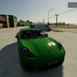 Porsche Panamera v1.0 FS22 Mod | Farming Simulator 22 Mod