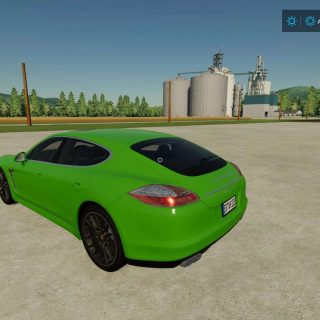 Porsche Panamera v1.0 FS22 Mod | Farming Simulator 22 Mod