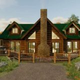 Ranch House v1.0 FS22 Mod | Farming Simulator 22 Mod
