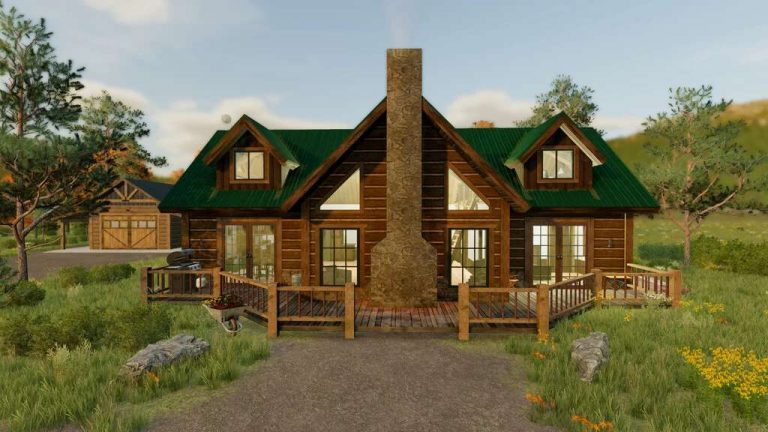 Ranch House v1.0 FS22 - Farming Simulator 22 Mod | FS22 mod