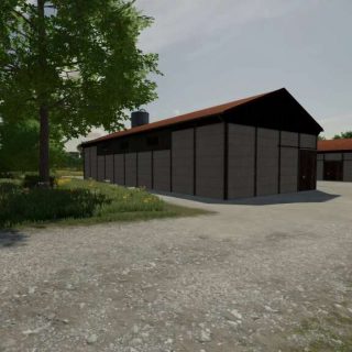 Storage Halls Pack v1.0 FS22 Mod | Farming Simulator 22 Mod