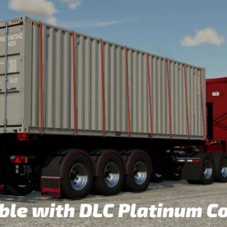 Tipping Container Trailer Pack v2.0 FS22 Mod | Farming Simulator 22 Mod