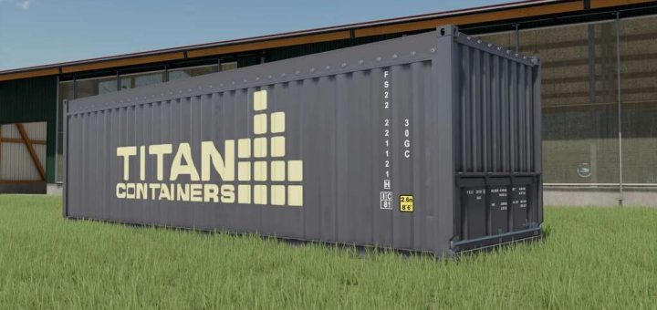 Titan Grain Containers Mods Farming Simulator Mods