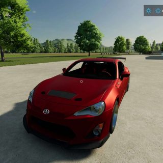 Toyota Brz v1.0 FS22 Mod | Farming Simulator 22 Mod