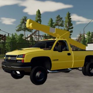 Vintage Chevy Bucket Truck V1.0 Fs22 - Farming Simulator 22 Mod 