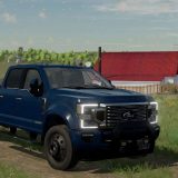 Ford SUPER-DUTY LIMITED 2020 v2.0.0.3 FS22 Mod | Farming Simulator 22 Mod