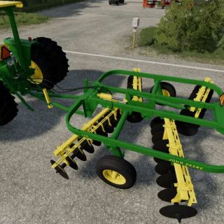 John Deere 110 12ft Disc v1.0 FS22 Mod | Farming Simulator 22 Mod