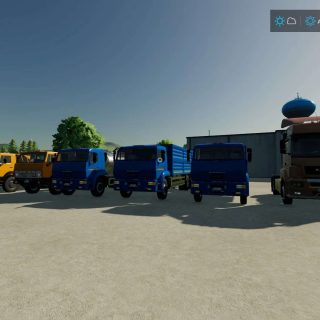 Kamaz Pack v1.0 FS22 Mod | Farming Simulator 22 Mod