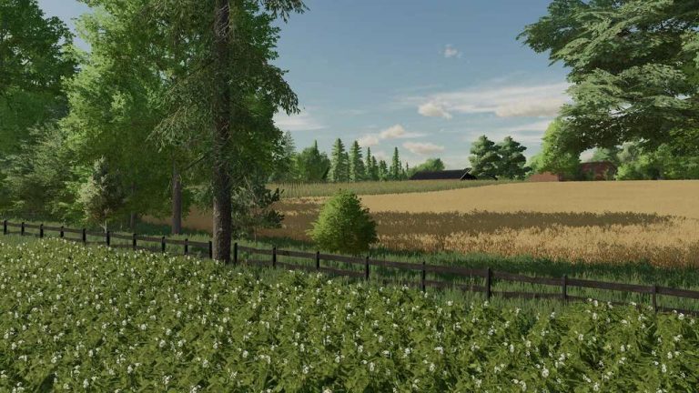 Landersum Map v1.2 FS22 Mod | Farming Simulator 22 Mod