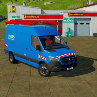 Mercedes Benz Sprinter 4x4 Gen 3 Enedis v2.1 FS22 Mod | Farming ...