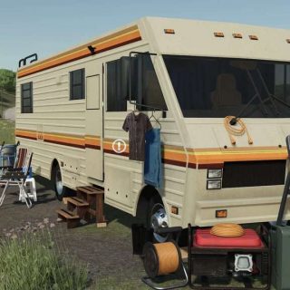 MotorHome v1.0 FS22 Mod | Farming Simulator 22 Mod