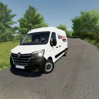 Renault Master IV 2020 v4.0 FS22 Mod | Farming Simulator 22 Mod