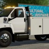 2009 GMC Topkick C8500 Service Truck V1.0 FS22 Mod | Farming Simulator ...