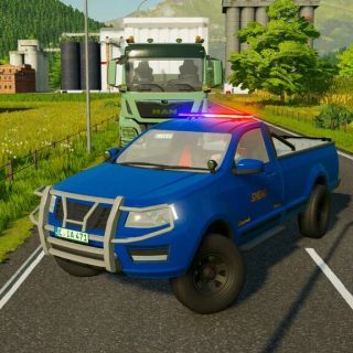 2017 Pickup Police V1.5 Fs22 Mod 