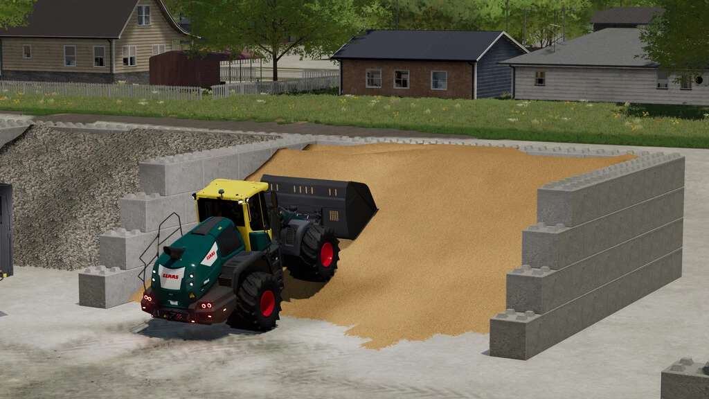 Bulk Material Bunker V10 Fs22 Farming Simulator 22 Mod Fs22 Mod 0386