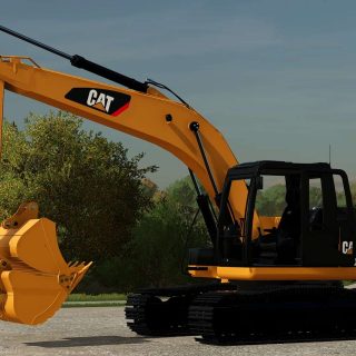 Cat 313D v1.0 FS22 Mod | Farming Simulator 22 Mod