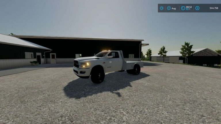 Dodge Ram 2500 v1.0 FS22 Mod | Farming Simulator 22 Mod