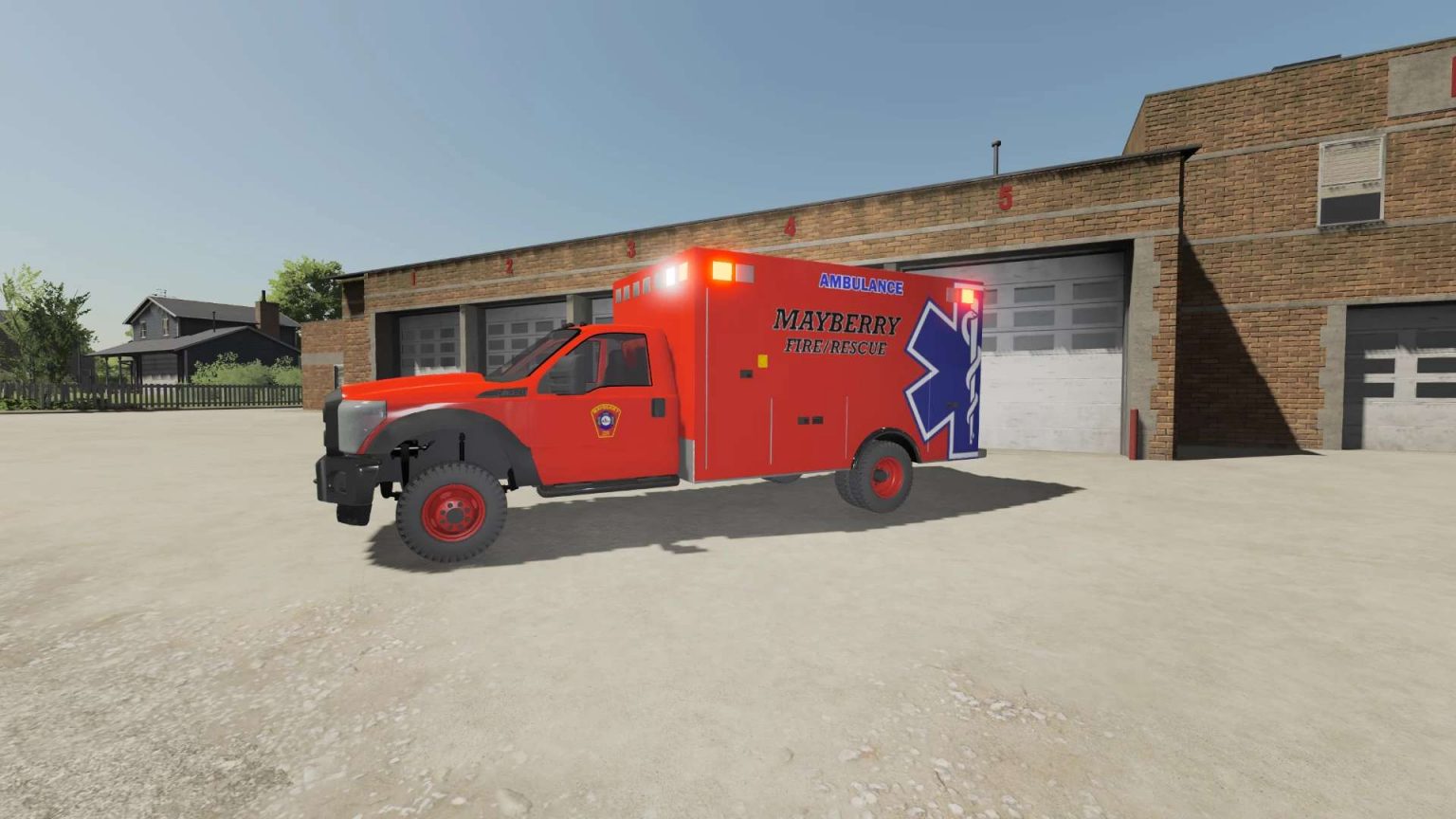 F550 Ambulance V1 0 FS22 Mod Farming Simulator 22 Mod