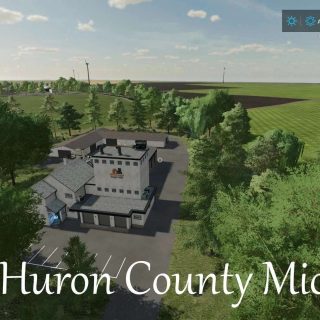 HURON COUNTY MICHIGAN XL V1.2.1 FS22 Mod | Farming Simulator 22 Mod