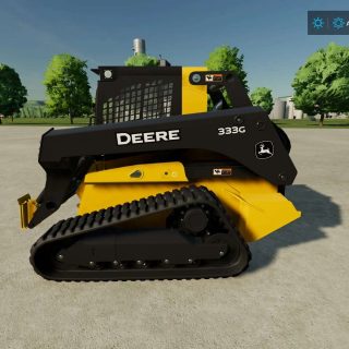 John Deere 333g v1.0 FS22 Mod | Farming Simulator 22 Mod